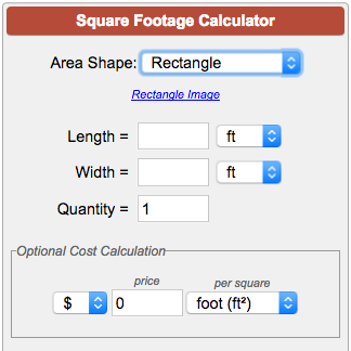 Square Foot Calculator 61