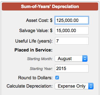 How do you calculate depreciation expense?