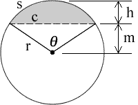 circular segment shape