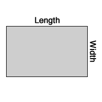 rectangle area for how much mulch do I need