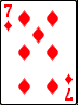 seven of diamonds