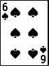 six of spades