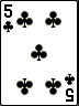 five of clubs