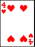 four of hearts