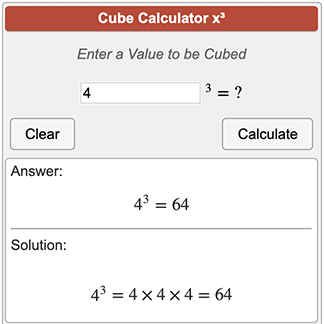 Cube Calculator X