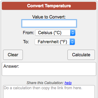 F To Celsius Conversion Chart