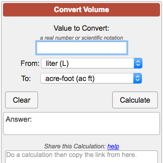 Cubic Centimeters To Liters Conversion Chart