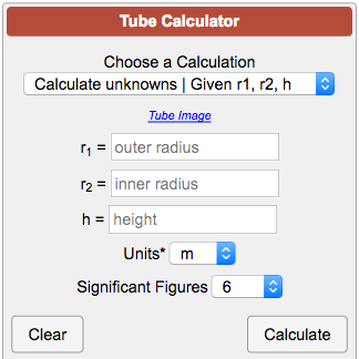 Pipe Circumference Chart